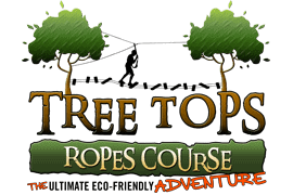 Tree tops ropes course