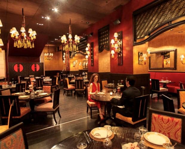 inside of restaurant