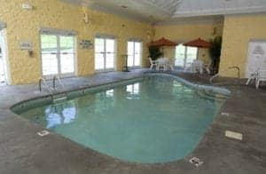 Indoor Pool at Oak Tree Lodge
