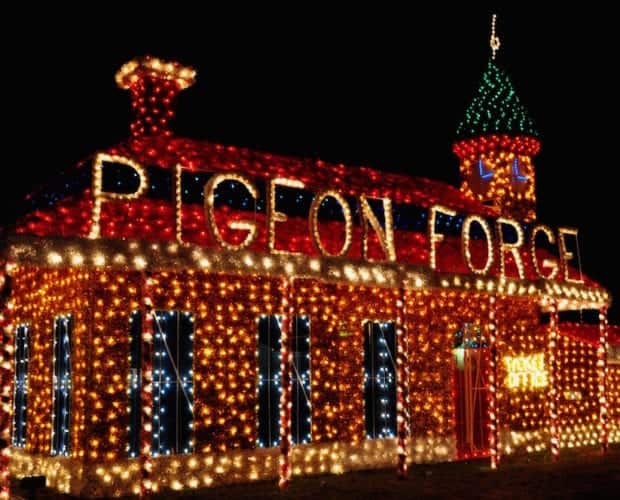 Pigeon Forge holiday lights