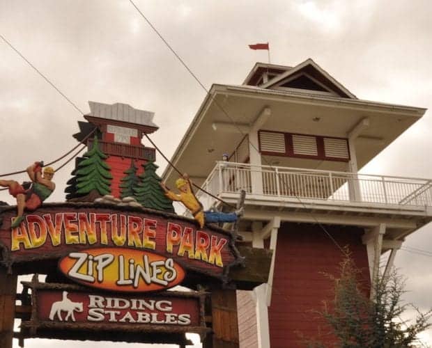 Adventure Park Zip Lines and Riding Stables.