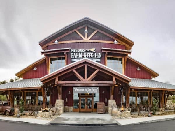 Five Oaks Farm Kitchen in Sevierville