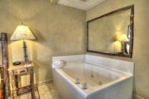 Jacuzzi room at our hotel suites in Pigeon Forge TN