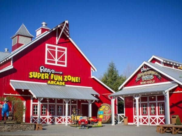 RIpley's Super Fun Zone and Old MacDonald's Golf Sevierville