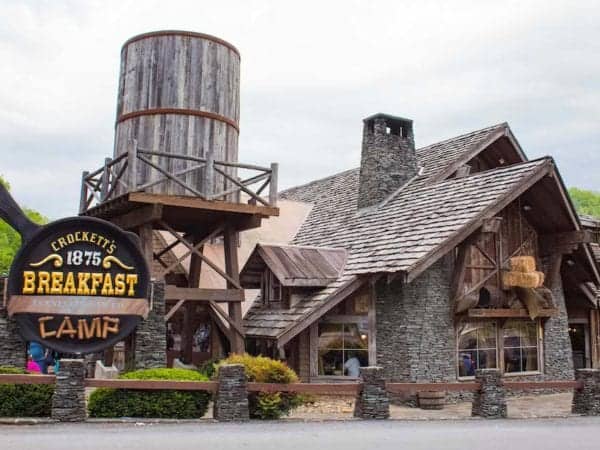 Crockett's Breakfast Camp in Gatlinburg