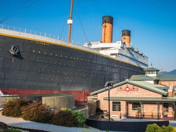 titanic museum in pigeon forge