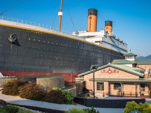 titanic museum in pigeon forge