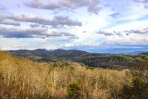 view of the Smoky Mountains